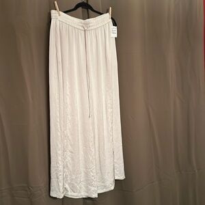 Nordstrom Open Edit Women’s Large Ivory Palazzo Pants
